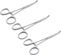 Mixter Dressing Forceps – 15.5 cm Curved | 3 Pcs Set | Stainless Steel | Autoclavable #115910231