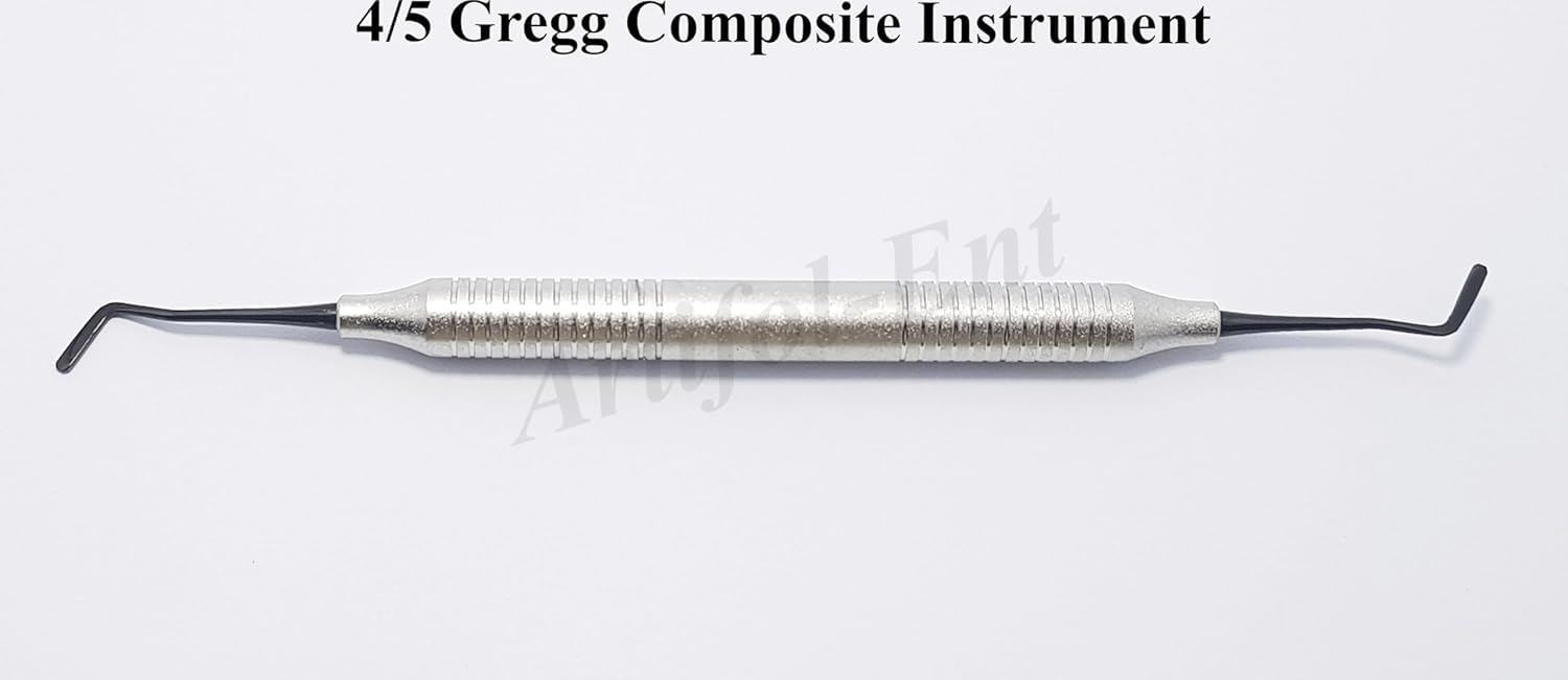 4/5 Gregg Composite Plastic Filling Instrument – Double End Dental Restorative Kit (3 Pcs) ‎#TNPFIG4/5