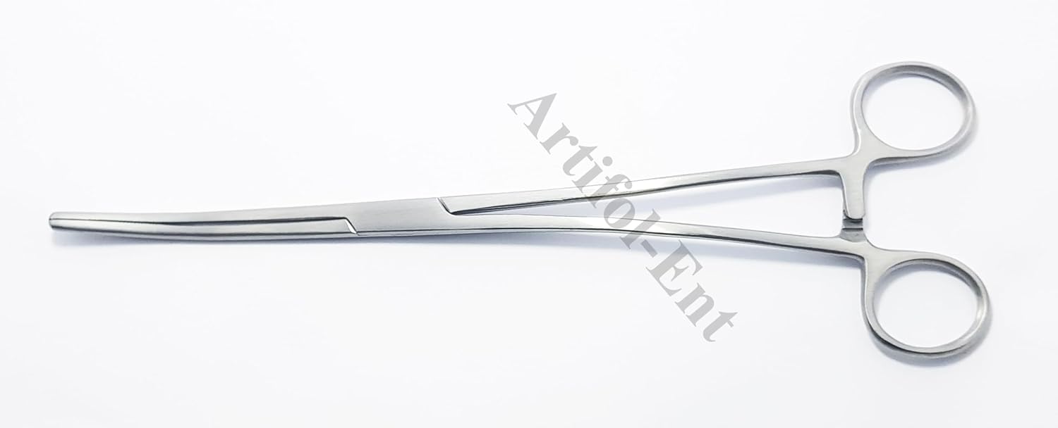Pinze Bozemann per spugne e rimozione di polipi – 25 cm curve (set da 2 pezzi) Pinze in acciaio inossidabile per una manipolazione precisa delle spugne e la rimozione dei polipi | #117270510