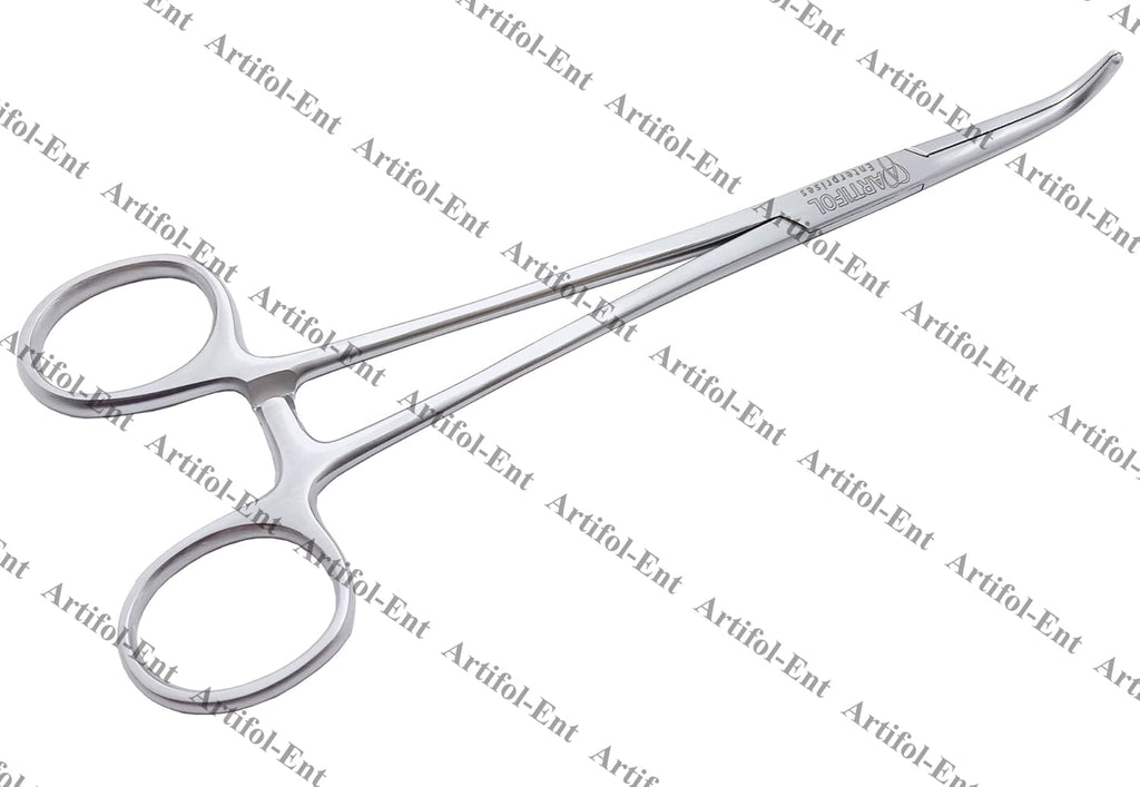 Baby Adson Artery Forceps – 18 cm Curved | 3 Pcs Set | Stainless Steel | Autoclavable #115910181