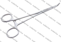 Pinza per arterie Baby Adson – 18 cm curva | Set da 3 pezzi | Acciaio inossidabile | Autoclavabile #115910181