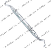 Gracey Curettes Set – 3 Pcs Size 9/10 | Double-Ended Periodontal Instruments | Silver Aluminum Handles #GR910