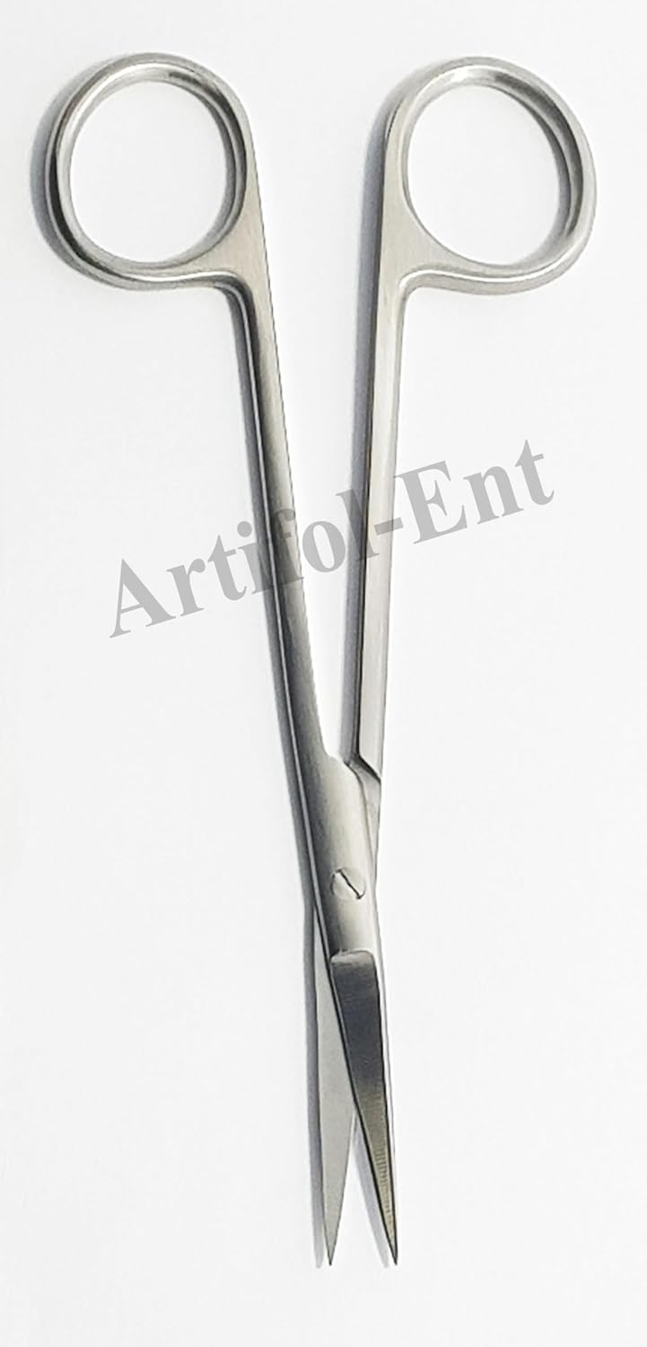 3-Piece Iris Gum Scissors Set – 14.5 cm Straight, Matt Finish | Precision Stainless Steel for Soft Tissue & Gum Procedures | Autoclavable & Reusable