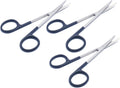 Stille-Rangell Micro Supercut Scissors – Curved 12.5 cm | 3-Piece Set | Ultra-Sharp Cutting Edge & Ergonomic Design for Precision Cutting #113910700