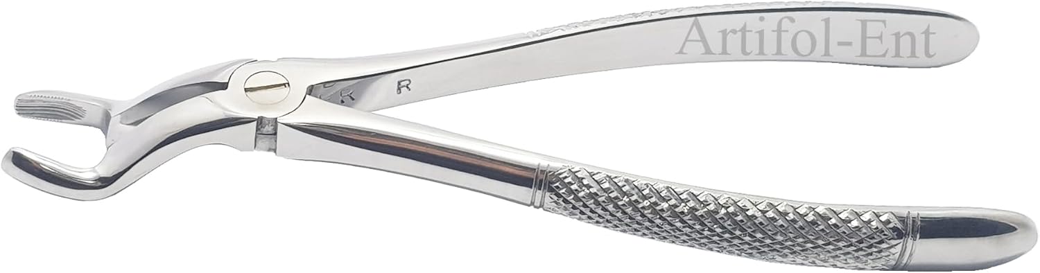 Upper 3rd Molars Extraction Forceps #67A – Premium Stainless Steel Forceps for Removing Upper Third Molars & Wisdom Teeth – Tooth Extraction Instrument – Reusable, Autoclavable Tool # FX67A