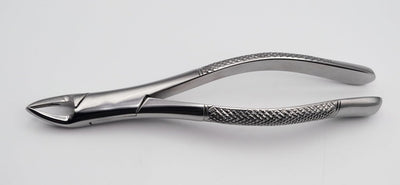 Precision Cryer-Style Extraction Forceps – Model 150 | Heavy-Duty Stainless Steel Gripping & Removal Tool | Angled Serrated Jaws, Ergonomic Handles & Durable Build | Ideal for Crafting & DIY Tasks #F150