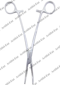 LAHEY Gall Duct Clamps – 19 cm Curved | 3 Pcs Set | Stainless Steel | Precision Bile Duct Management #115910261