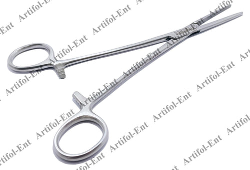 Pince artérielle ADSON 18,5 cm (7”) | Lot de 3 pinces hémostatiques courbes | Acier inoxydable n° 115910182