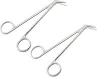 Tesouras Vasculares Potts-Smith – 16 cm, anguladas a 60° | Conjunto de 2 peças | Aço inoxidável premium | Reutilizáveis e autoclaváveis #113910248