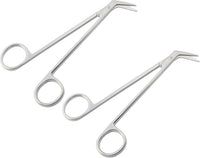 Potts-Smith Vascular Scissors – 16 cm, 60° Angled | 2-Piece Set | Premium Stainless Steel | Reusable & Autoclavable #113910248