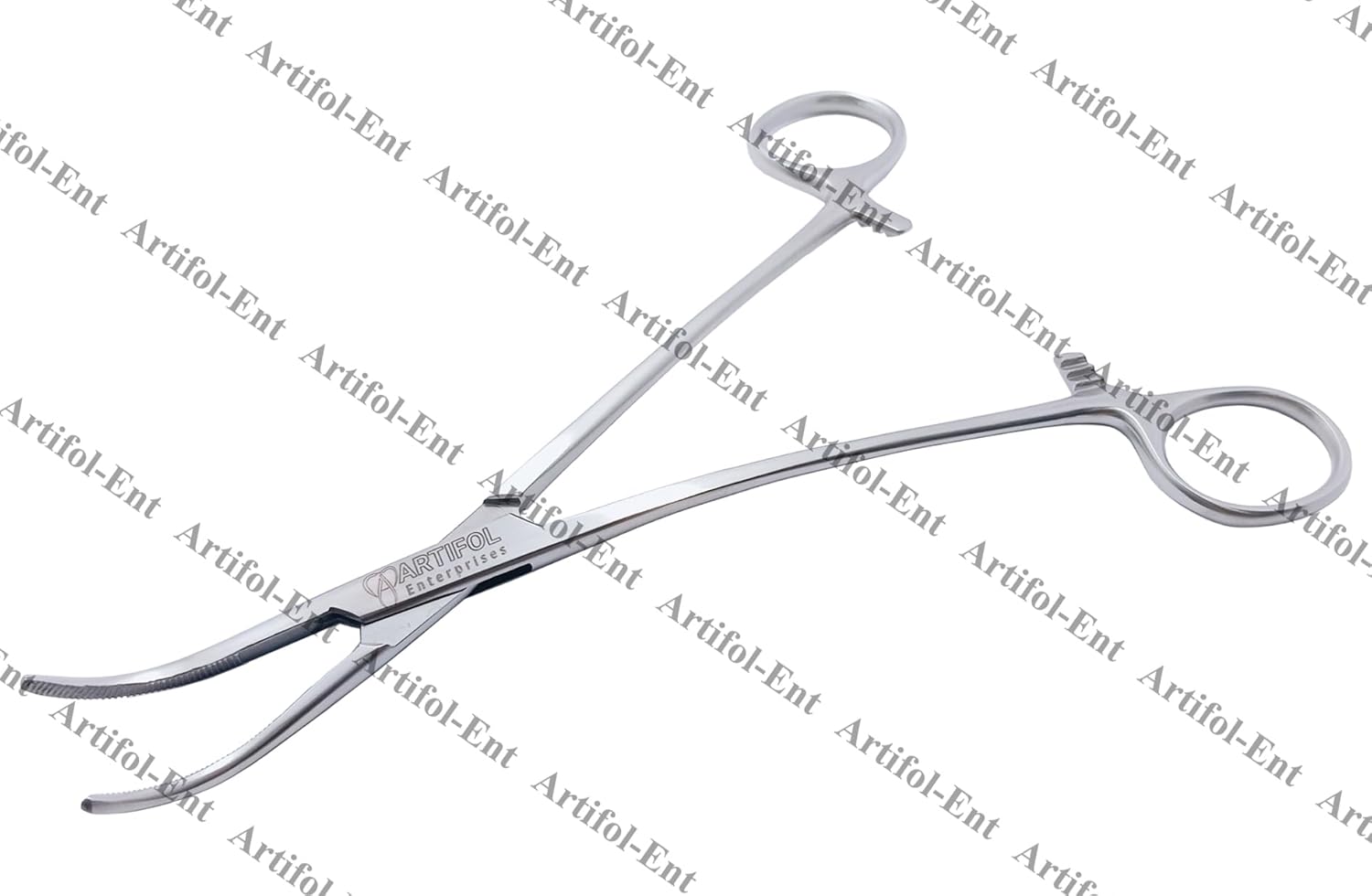 Overholt Artery Forceps – 18.5 cm Curved | 3 Pcs Set | Stainless Steel | Autoclavable #115910176