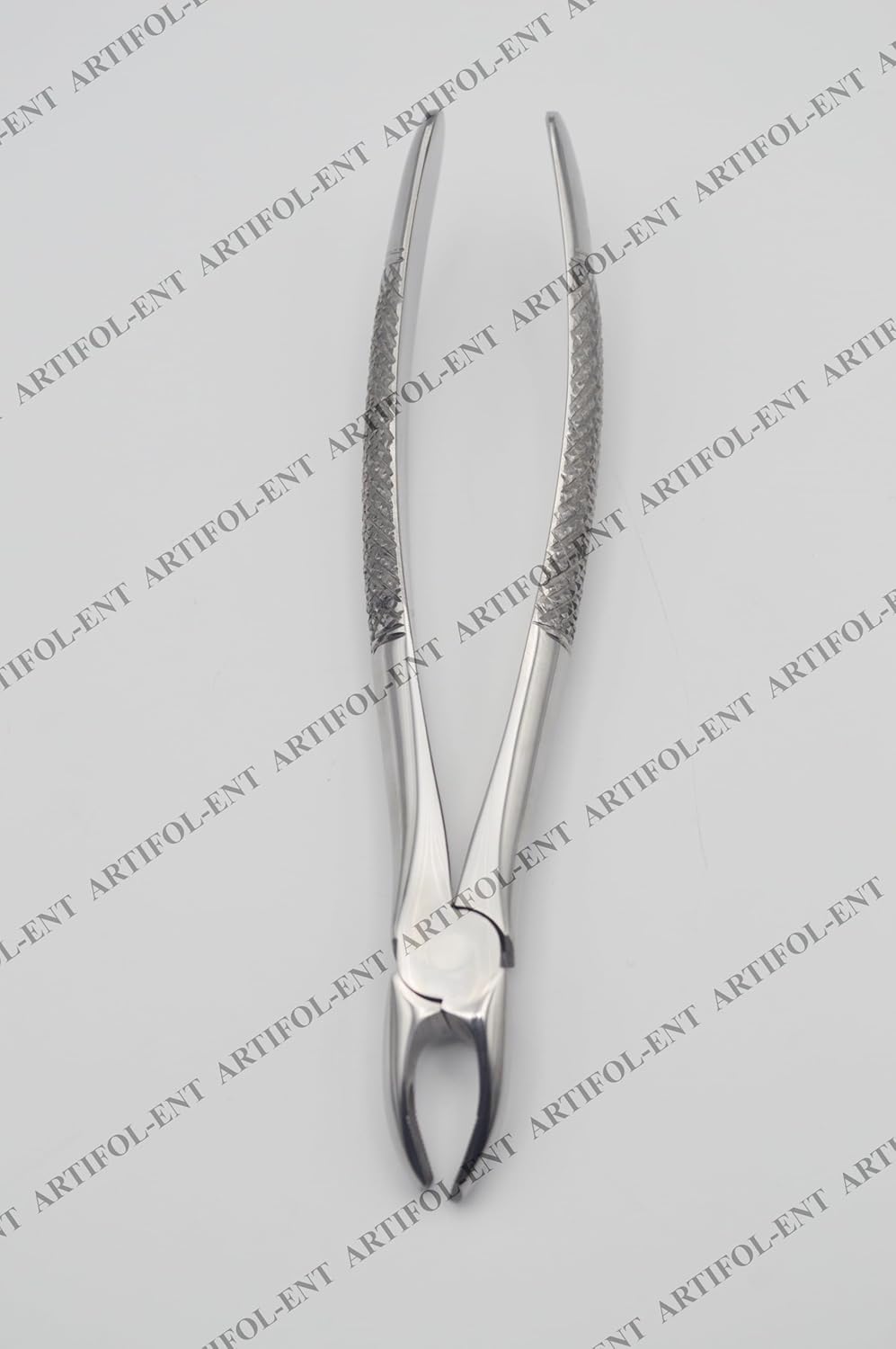 Professional Extraction Forceps Upper Molar Left 18E – Anatomical Deep-Grip Beaks | High-Performance Stainless Steel Extraction Instrument | Precision Anti-Slip Handle & Calibrated Pivot #FX18E