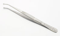 4 Pcs Micro Surgical Corn Suture Forceps 16 cm | Precision Fine Tip | Stainless Steel | Non-Slip Grip | Reusable & Autoclavable Instruments #31-74305