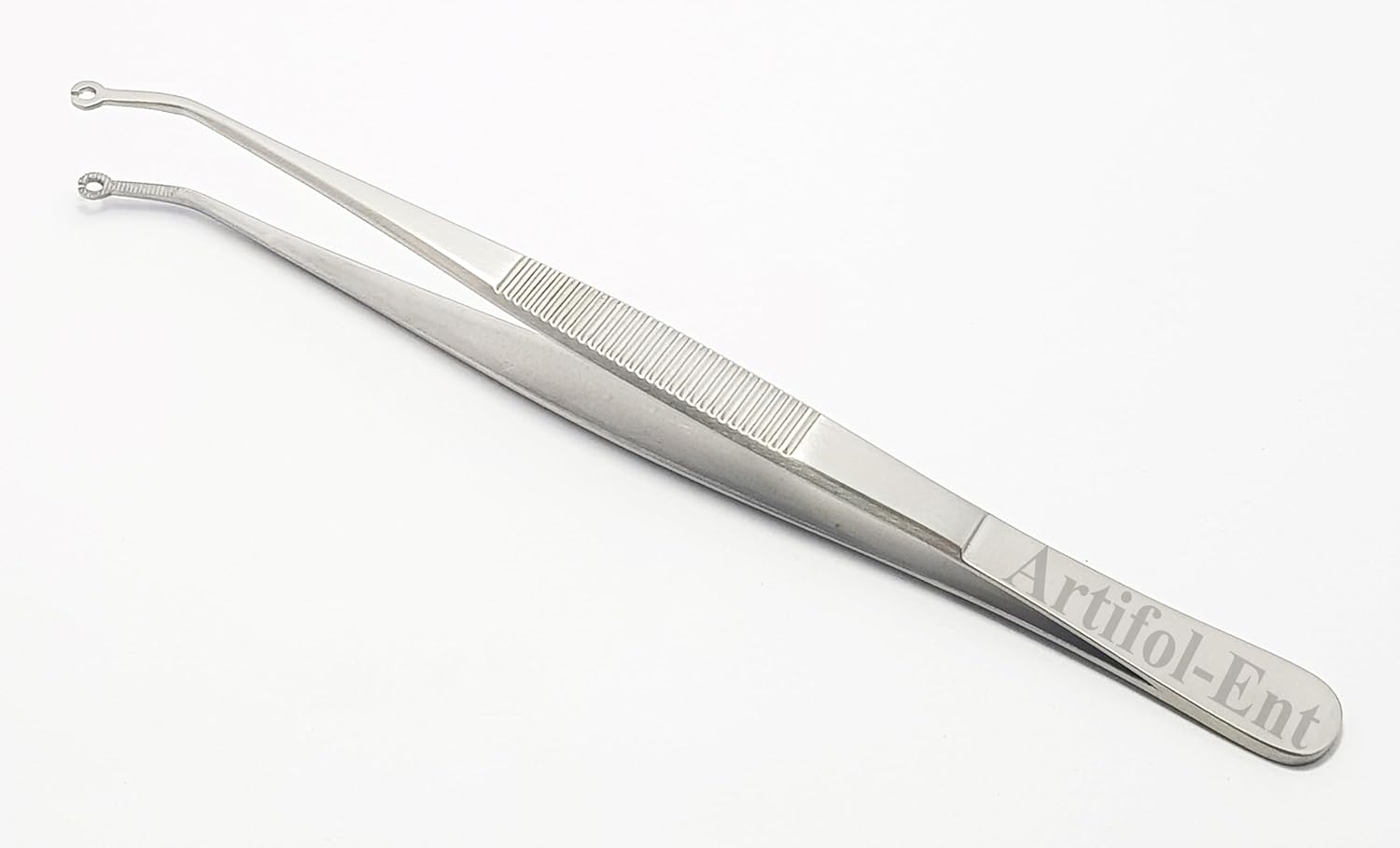 4 Pcs Micro Surgical Corn Suture Forceps 16 cm | Precision Fine Tip | Stainless Steel | Non-Slip Grip | Reusable & Autoclavable Instruments #31-74305