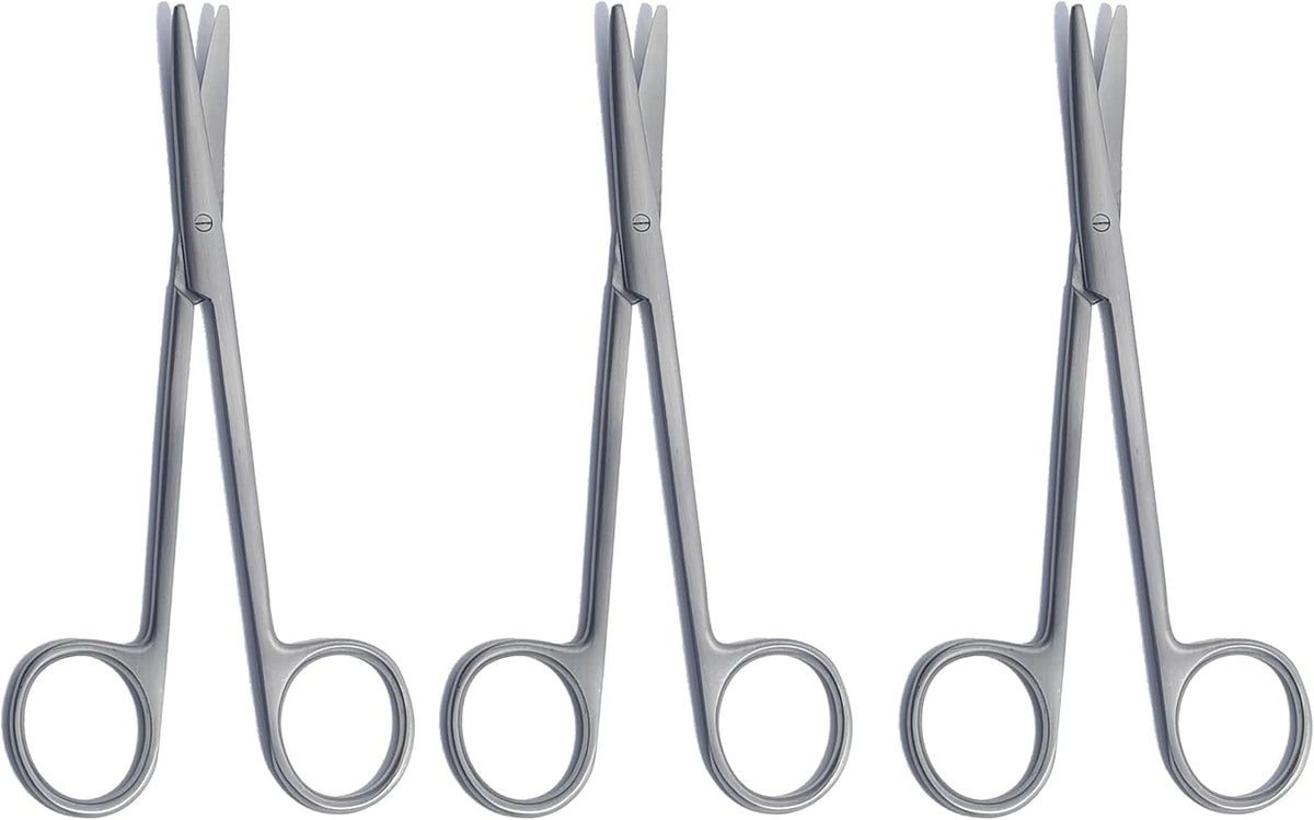 Metzenbaum Nelson Scissors – Curved Blunt/Blunt, 14 cm | Precision Dissecting Scissors | Reusable & Autoclavable #113080700