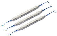 Strumento per otturazione retrograda apicale sinistra – Blue Point | Strumento endodontico per otturazione retrograda di cavità #MRFL