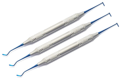 Strumento per otturazione retrograda apicale sinistra – Blue Point | Strumento endodontico per otturazione retrograda di cavità #MRFL