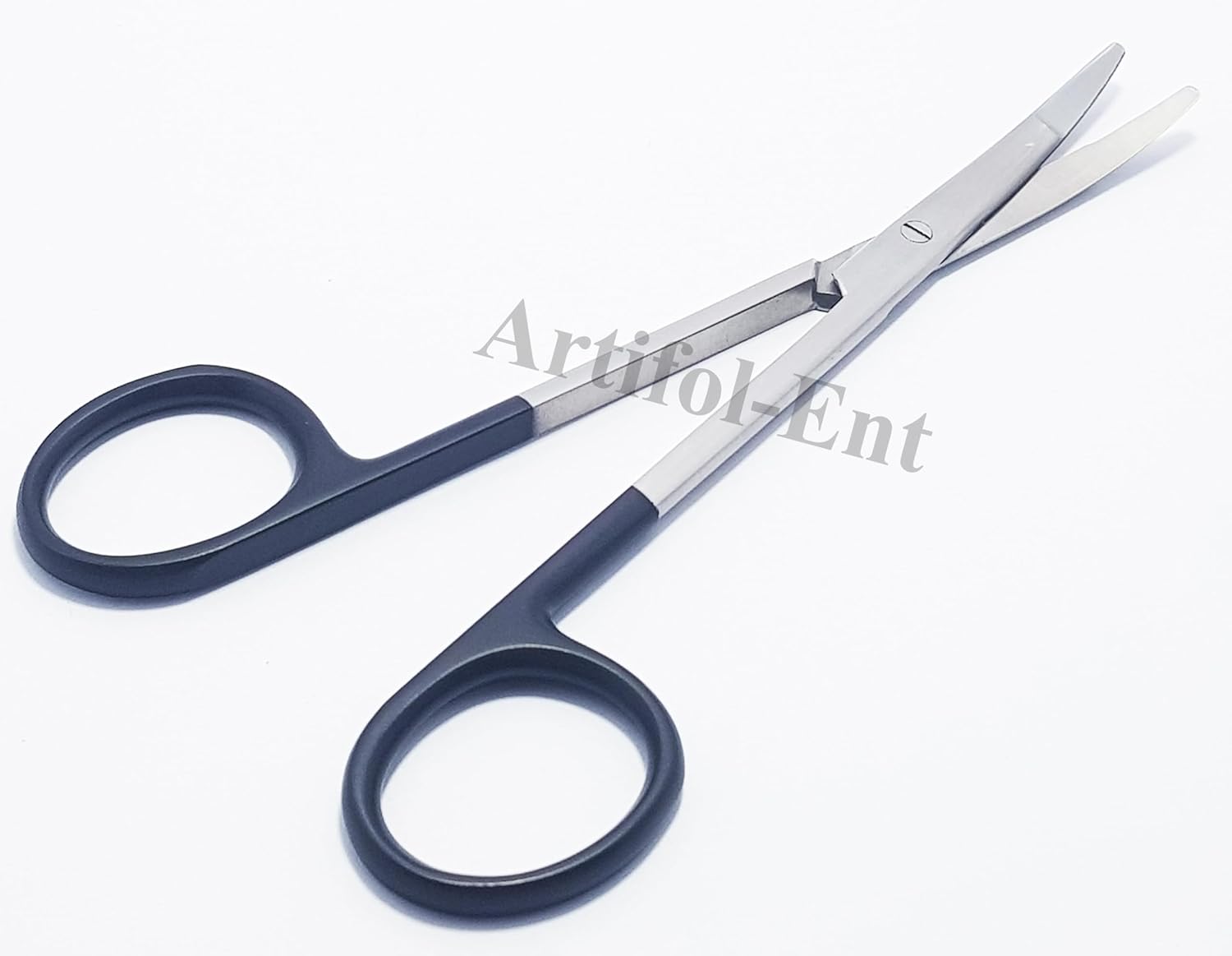 Stille-Rangell Micro Supercut Scissors – Curved 12.5 cm | 3-Piece Set | Ultra-Sharp Cutting Edge & Ergonomic Design for Precision Cutting #113910700