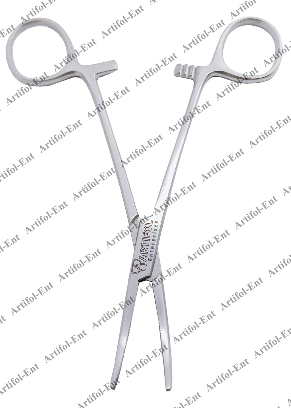 Baby-Mixter Dissecting Forceps – 14 cm Curved | 3 Pcs Set | Stainless Steel | Autoclavable #115910236