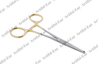 Kit di pinze per fissazione della vasectomia senza bisturi in 2 pezzi – Set chirurgico in acciaio inossidabile, ergonomico e autoclavabile | Pinze a punta smussata e curve