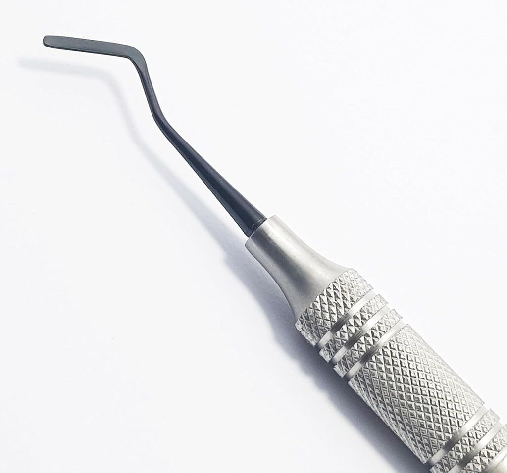 8A Gingival Retraction Cord Packer – Composite Filling Instrument Set (3 Pcs) | Titanium Black Coated Tips – TNPFI8A