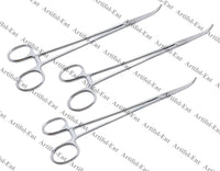 Overholt Geissendoerfer Artery Forceps – 27 cm Fig. 1 Curved | 3 Pcs Set | Stainless Steel | Autoclavable #115910168