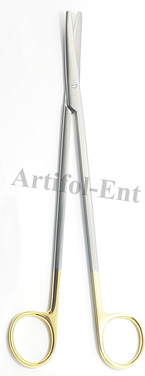 TC Metzenbaum Scissors Curved 23 cm – 2 Pcs | Tungsten Carbide Cutting Edges | Stainless Steel Surgical Scissors #113910629
