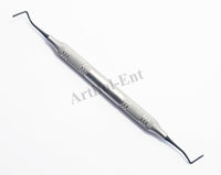 Interproximal Composite Carver Dental Instrument Set – 3 Pcs | Titanium Black-Coated Tips | Ergonomic Hollow Handle #TNCVIPC
