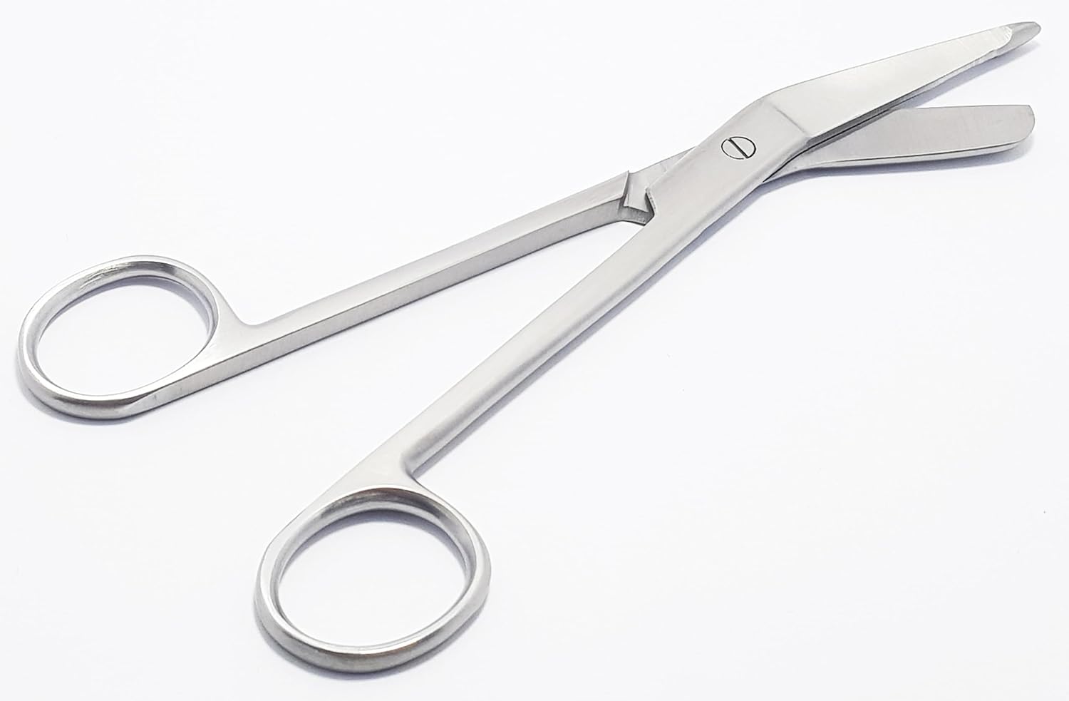 Lister Bandage Scissors – 18 cm | Safety-Tip Stainless Steel Scissors for Bandage & Dressing Removal | Reusable & Autoclavable – 2 Pcs Set #113910450