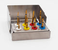 8 Pieces Lance Pilot Drills Kit | Precision Implant Starter Drills | Stainless Steel Construction | Sharp, Accurate Penetration | Reusable, Autoclavable #OS1086