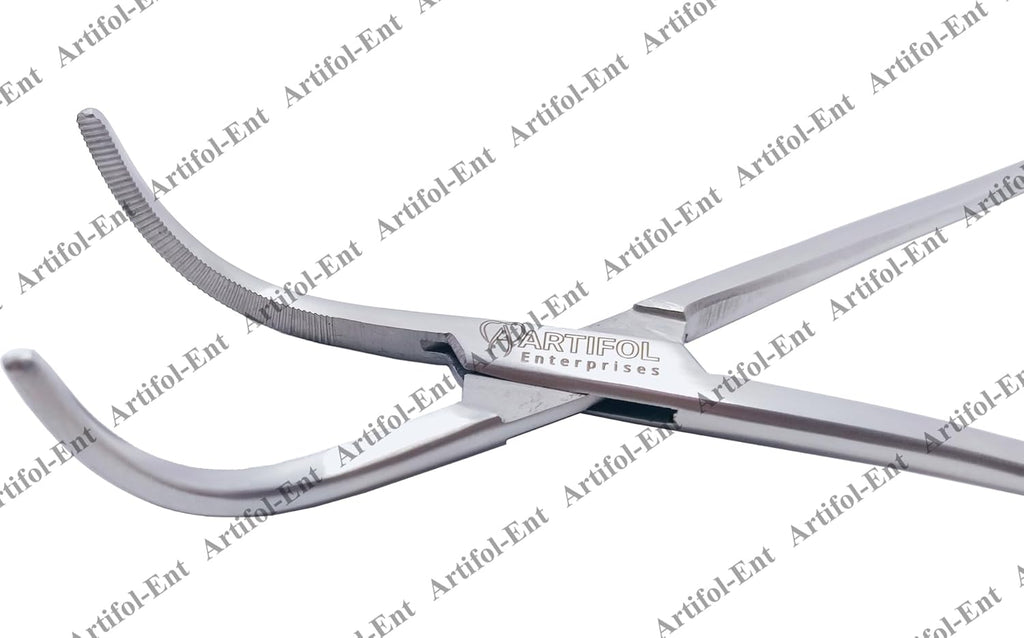 Overholt-Arterienklemme – 21 cm gebogen | 3-teiliges Set | Edelstahl | Autoklavierbar #115910178
