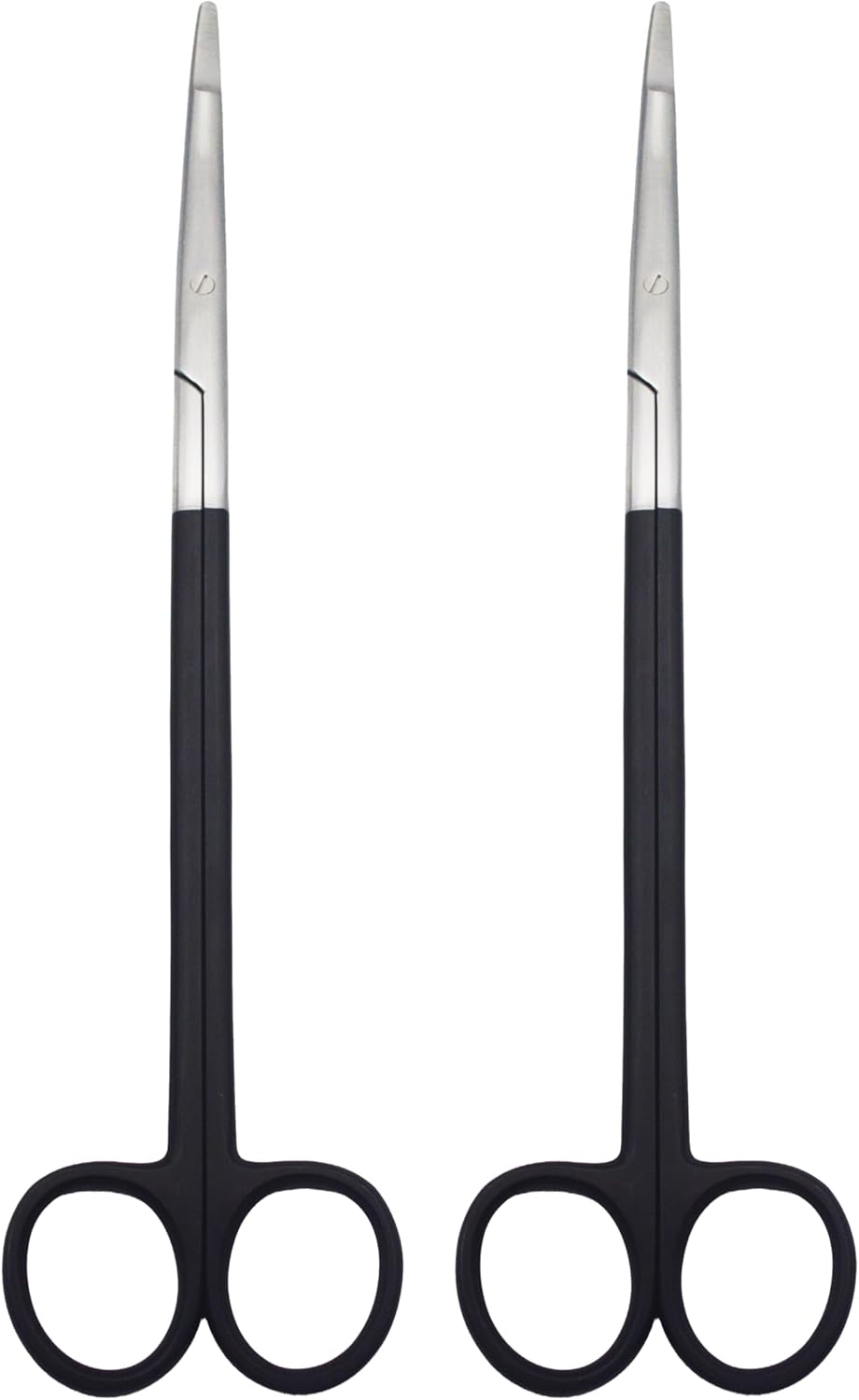 2-Piece Rangell-Stille Style Super-Cut Scissors – 23 cm Curved | Extra-Long Precision Cutting Tools | High-Grade Stainless Steel Scissors with Super-Cut Blades | Smooth Action & Reusable #113910704