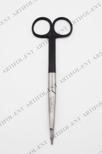 Elite Ragnell-Stille “Super-Cut” Scissors – 15 cm Curved | Professional Stainless Steel | Razor-Edge & Micro-Serrated Precision