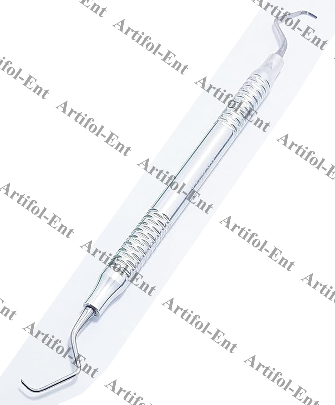 Set di curette Gracey – 3 pezzi misura 9/10 | Strumenti parodontali a doppia estremità | Manici in alluminio argentato #GR910