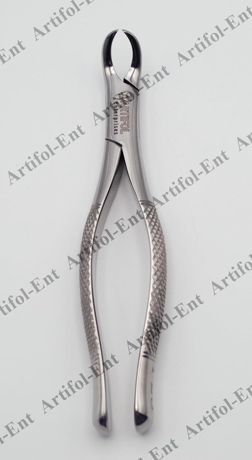Precision Extraction Forceps – Model F23 | Heavy-Duty Stainless Steel Gripping & Removal Tool | Serrated Jaws, Ergonomic Handles & Durable Construction | Ideal for Crafting & DIY Applications #F23
