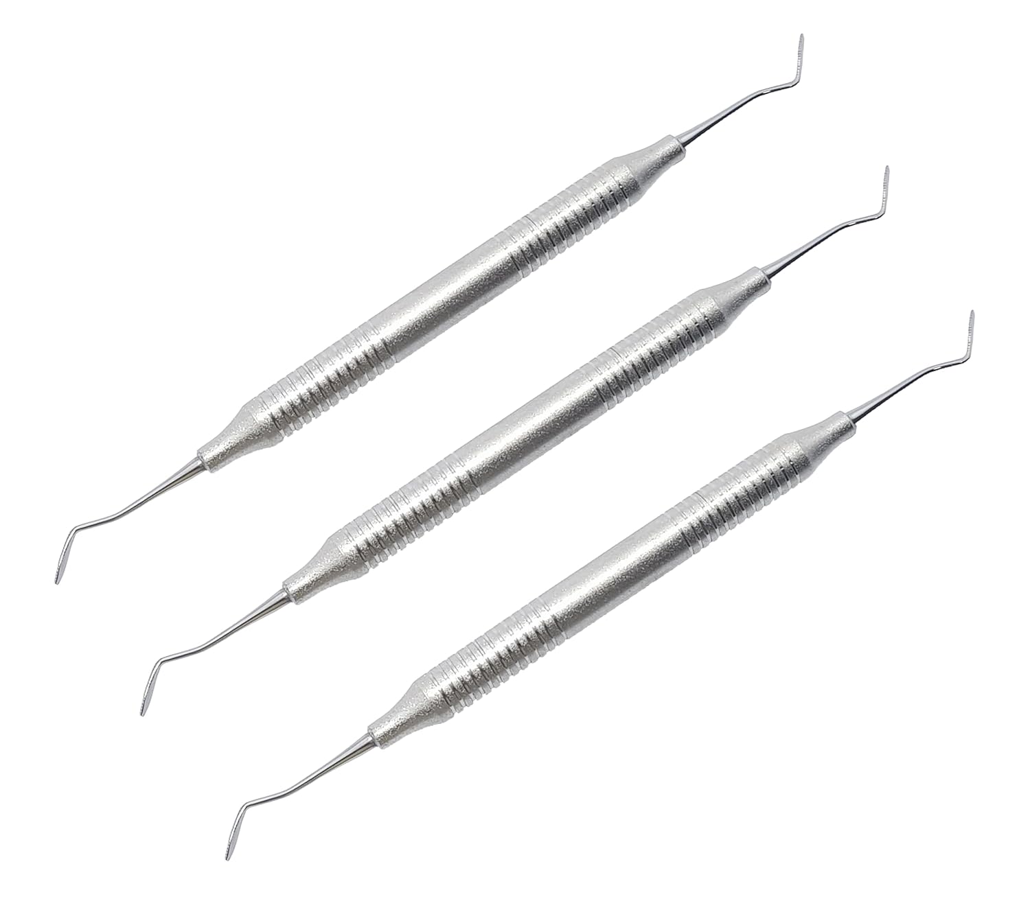 Gingival Cord Packer CSI1 – Double End Serrated Retraction Instrument | Ergonomic Hollow Handle | Stainless Steel Dental Restorative Tools | 3-Piece Set #GCPCSI16
