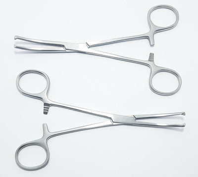Rochester Ochsner (Kocher) Forceps – 5.5" (14 cm) | 1×2 Teeth, Serrated Jaws Artery Forceps | Stainless Steel Surgical Clamp