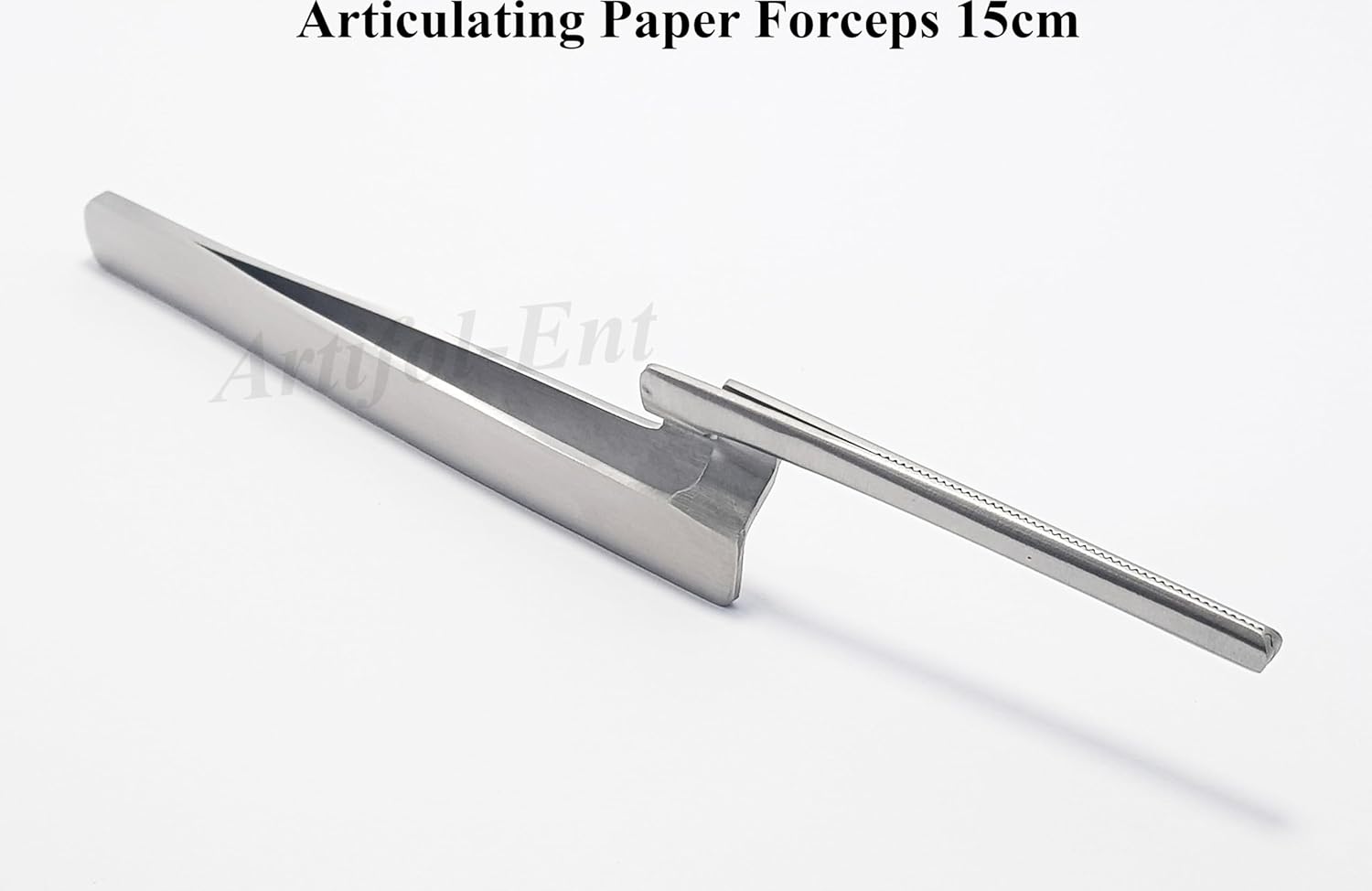 Articulating Paper Forceps APF2 – Straight 15 cm Dental Paper Holder Tweezers | Restoration & Occlusion Plier | 5-Piece Set