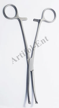 Rochester Ochsner (Kocher) Forceps – Curved, 1×2 Teeth, Serrated Jaws | Stainless Steel Surgical Clamps – 3 Pcs Set