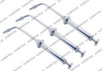 Dental Amalgam Carrier Gun Set – 13 cm Pistol Style Filling Instrument | 3-Piece Restorative Applicator Tools #151510770 | Reusable & Autoclavable