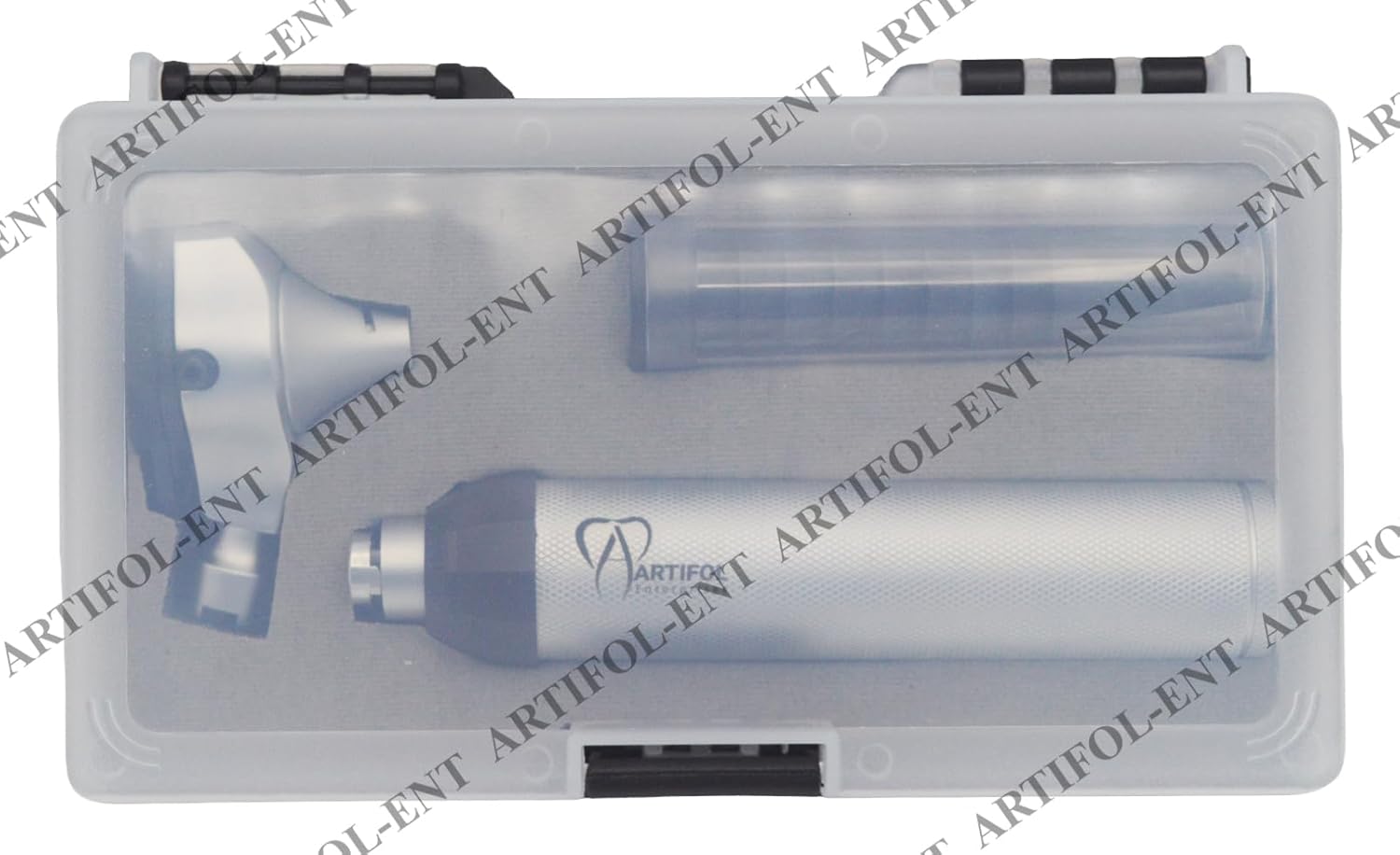 Fiber Otoscope Set – Solid Brass Fiber Optic Viewing Instrument | Bright Fiber Illumination, Precision Optical Lens | Reusable Medical Inspection Tool #OS10109