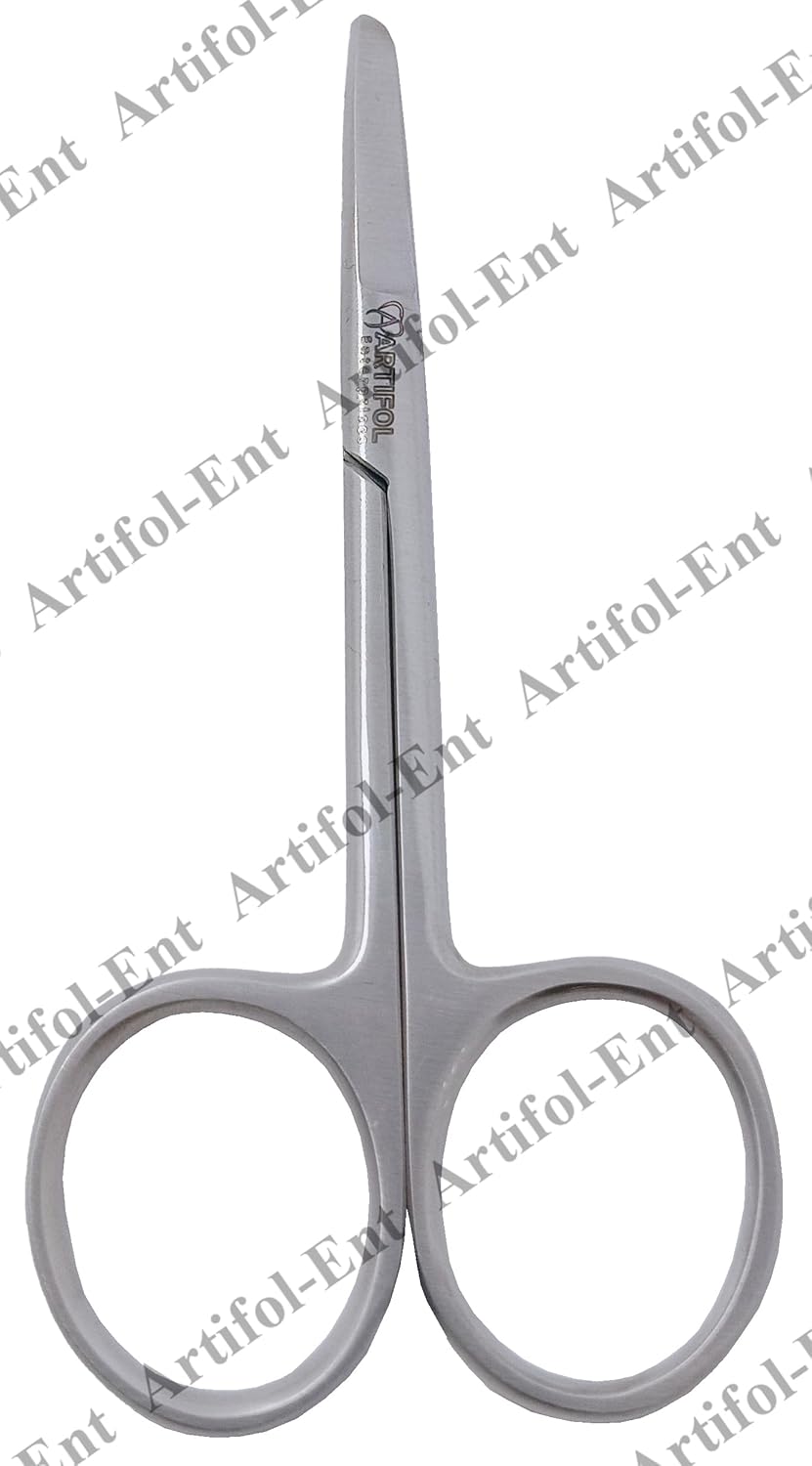 3-Piece Spencer Ligature Style Scissors – 9 cm | High-Grade Stainless Steel Precision Cutting Tools | Sharp Pointed Tips, Precise Action & Durable Build | Ideal for Crafting & Detailed Material Cutting #113910399