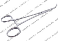 NEGUS Gallengangzange – Gebogen, 19 cm | Präzisionsinstrumente für die Gallenwegschirurgie, 3-teiliges Set #115910277