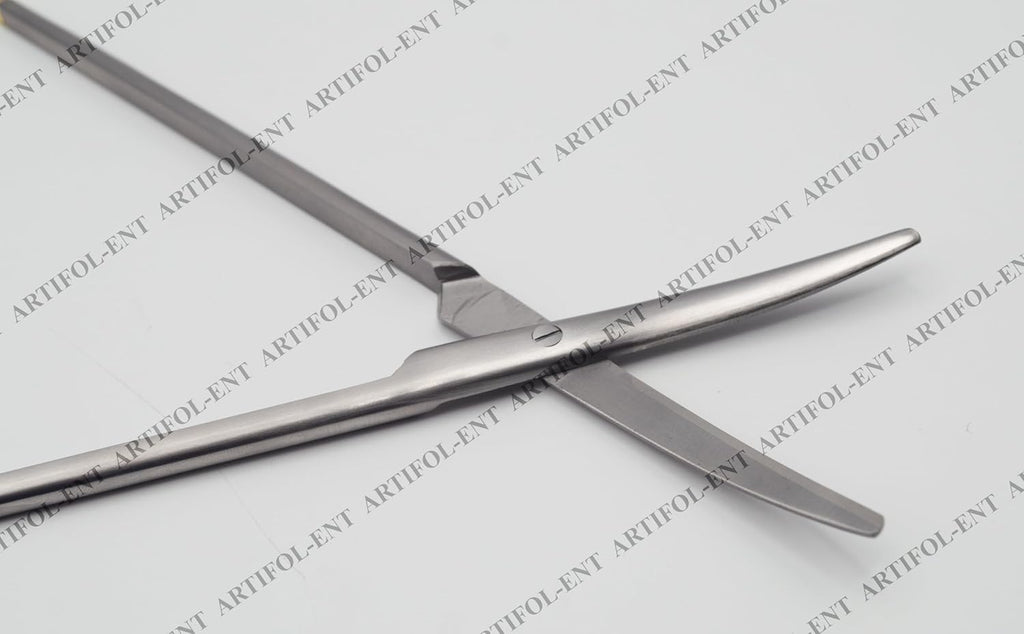 Elite TC Metzenbaum Scissors 25 cm Curved – Long-Reach Slim-Line Surgical Scissors | Tungsten Carbide (TC) Inserts, High-Density Stainless Steel | Professional Grade #113910630