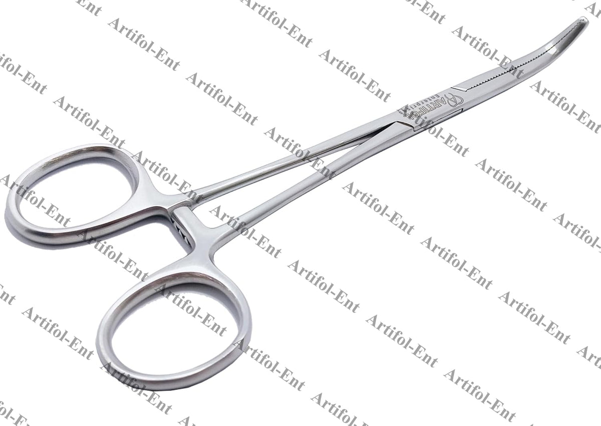 Mixter Verbandpinzette – 15,5 cm gebogen | 3-teiliges Set | Edelstahl | Autoklavierbar #115910231