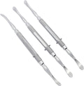 Freer Septum Nasal Elevator – 18 cm (7") | Stainless Steel ENT Surgical Instrument | 3-Piece Set #123910008 | Reusable & Autoclavable