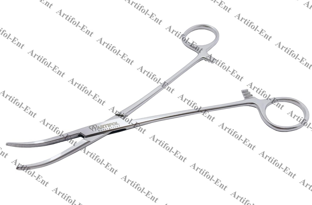 Adsson Artery Forceps – 18.5 cm Curved | 3 Pcs Set | Stainless Steel | Autoclavable #115910183