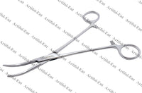 Pinza per arteria Adsson – 18,5 cm curva | Set da 3 pezzi | Acciaio inossidabile | Autoclavabile #115910183