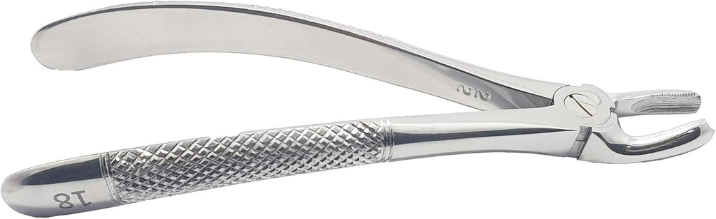 Upper Molars Left Extraction Forceps #18 (FX18) – Premium Stainless Steel Dental Extraction Instrument | Reusable & Autoclavable