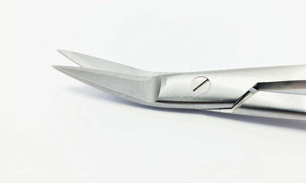 TC Dean Scissor 17 cm (6.75") – Tungsten Carbide Gold-Plated Premium Surgical Tissue & Tonsil Scissor | Stainless Steel | Art # S5009